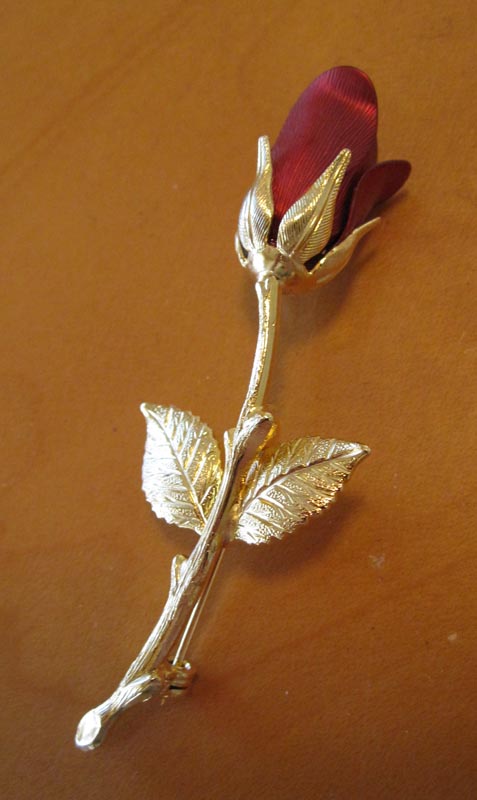 Random Mews Blog Archive Treasure Chest Thursday Red Rose Pin