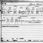 Civil War Service Record for Abner O. Green